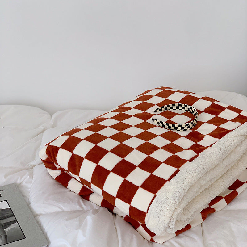Plaid Blanket Checkered Autumn