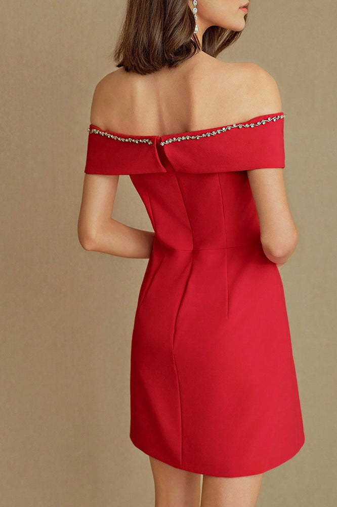 Elegant Short Dress for Women - Wendy