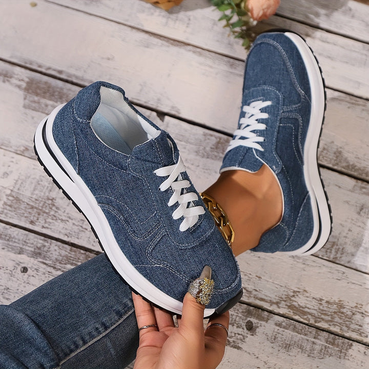 Izzy™ | Comfortable Sneakers with Denim Fabric