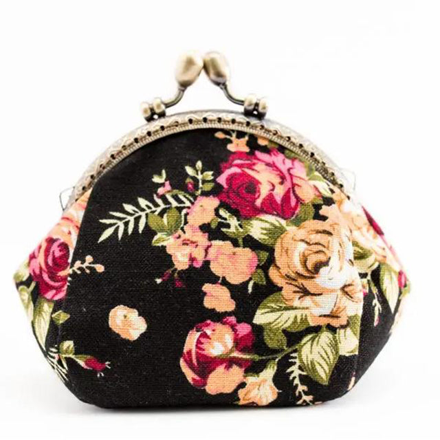 Retro Floral Wallet