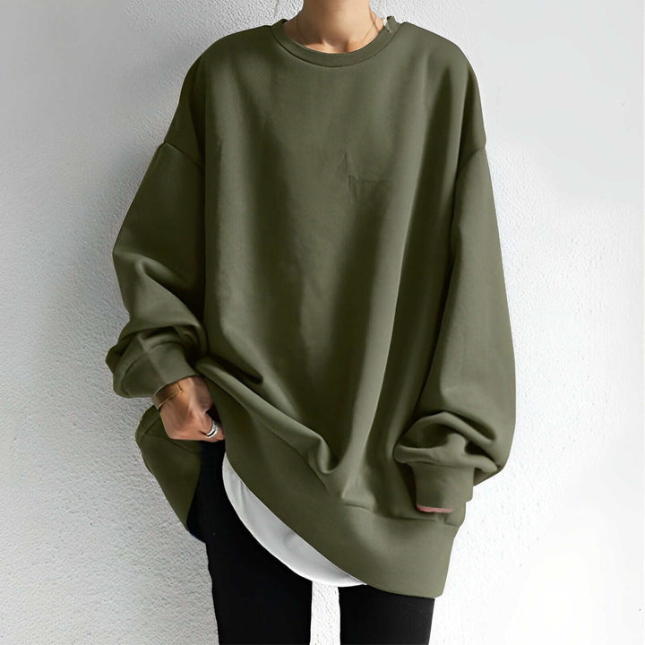 Women's Oversized Pullover Sweatshirt - Elena Harper