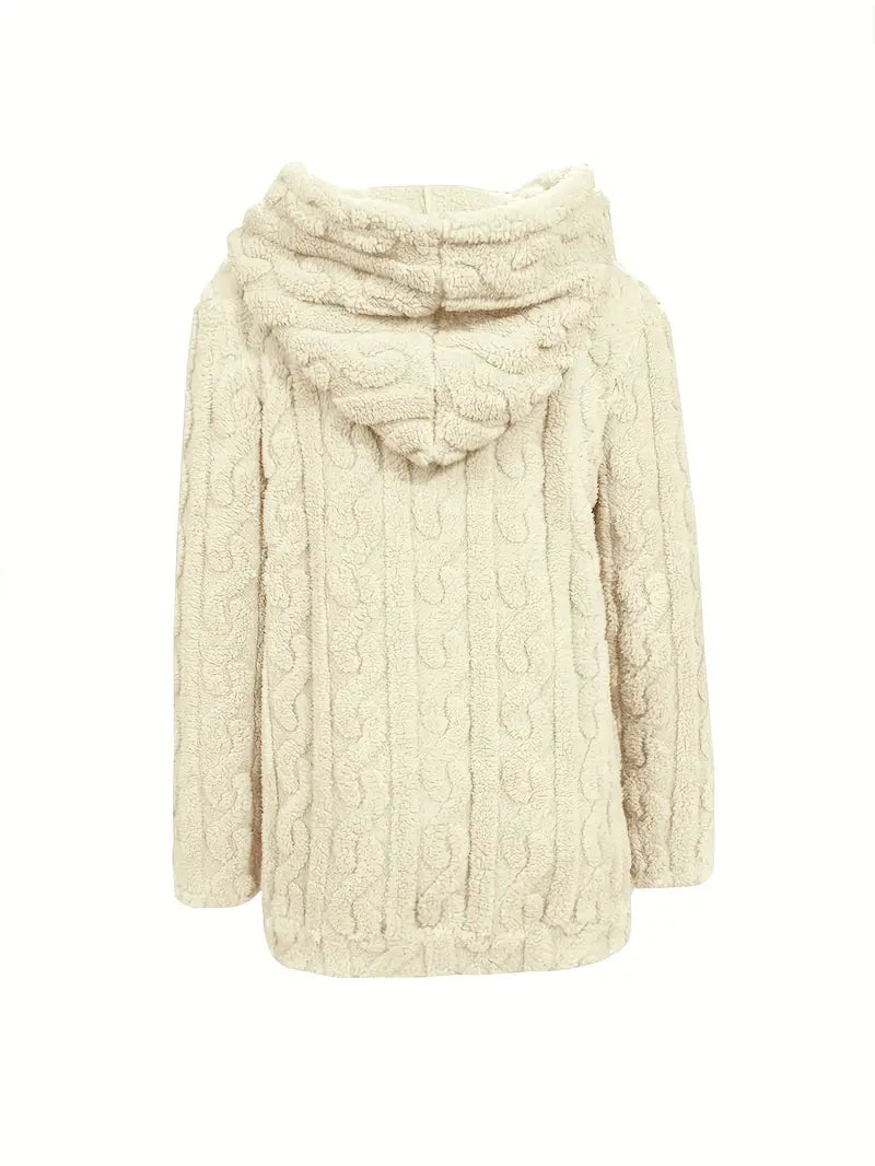 Ganka - Long Sleeve Hoodie with Zipper