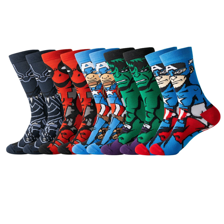 Unisex Fun Cartoon Socks – Colorful Comfort & Playful Style