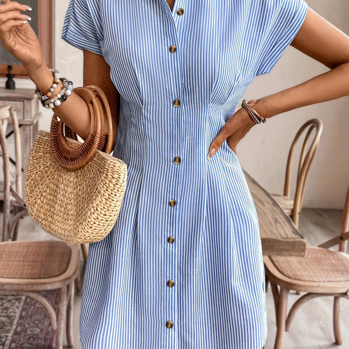 Faustine | Casual Striped Dress