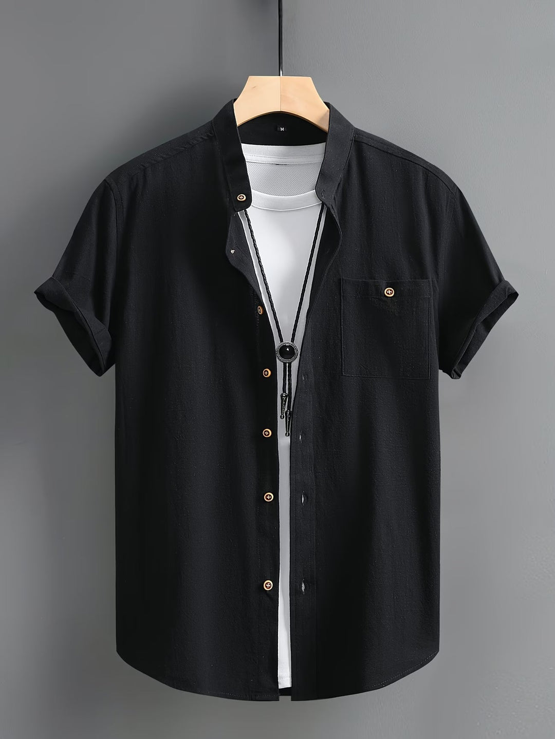 Alaric | Casual Button Short Sleeve Shirt