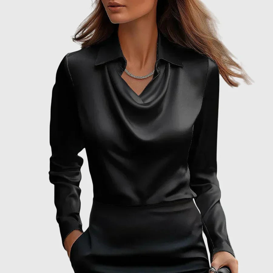 Brooklyn Elegant Blouse - Elena Harper