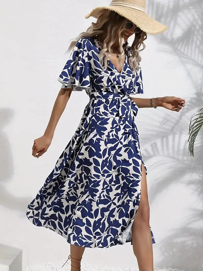 Lara Floral Charm Dress - Elena Harper