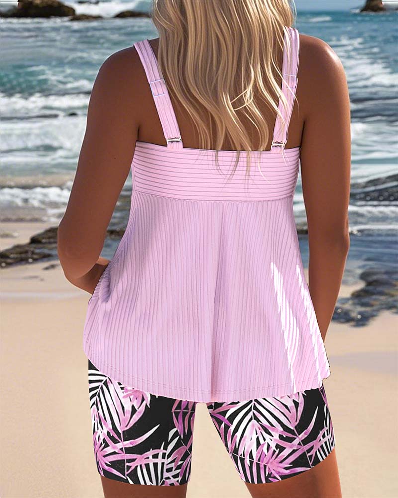 Azmina Colorful Tankini Set - Elena Harper