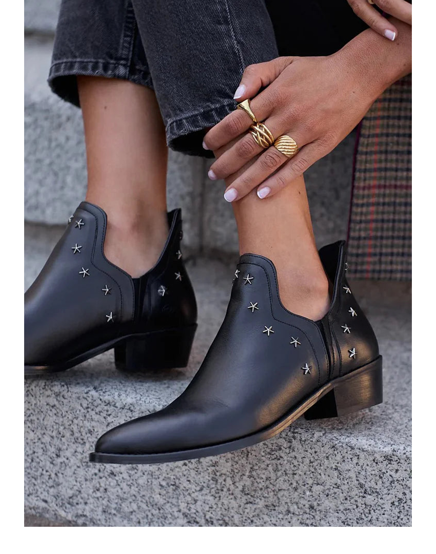 Brielle™ | Starry Ankle Boots