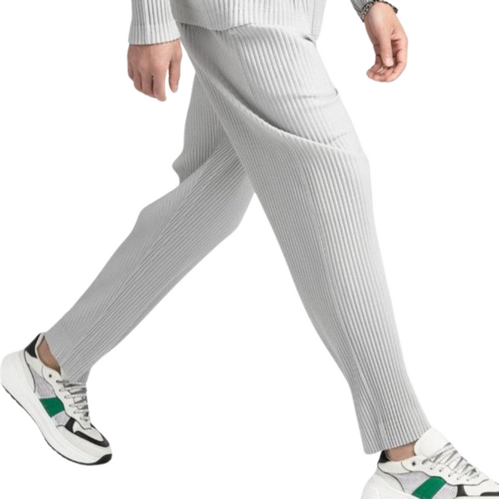 Pisa - Ribbed Cotton Pants