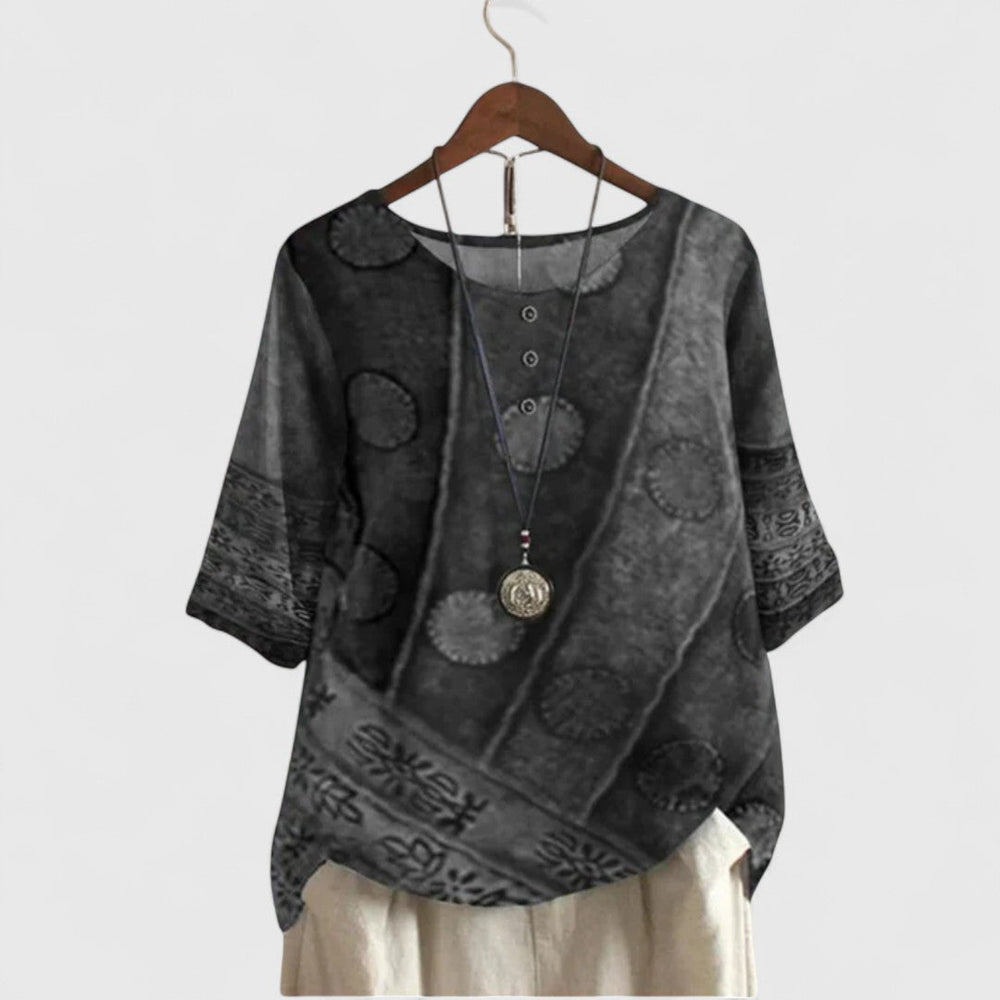 Auralie Elegant Boho Top - Elena Harper