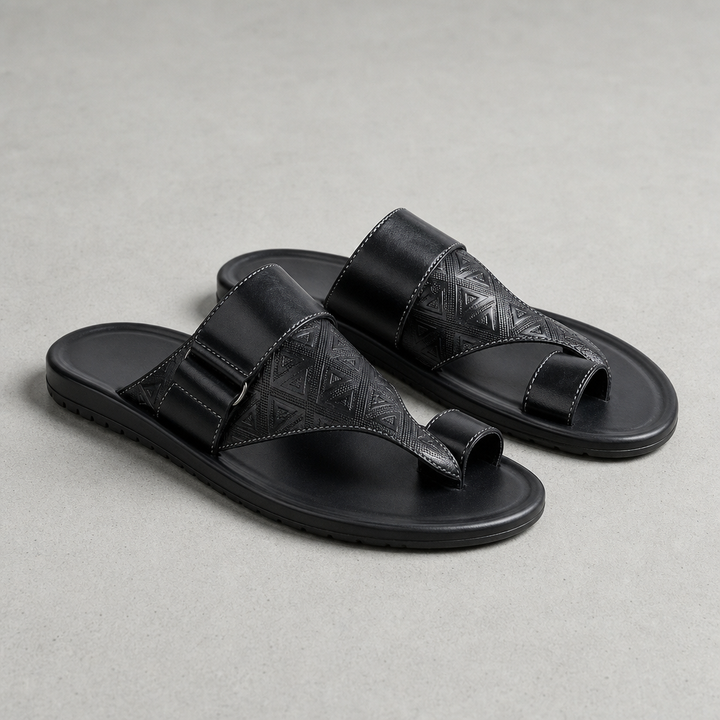 Bolzano Leather Toe-Loop Sandals