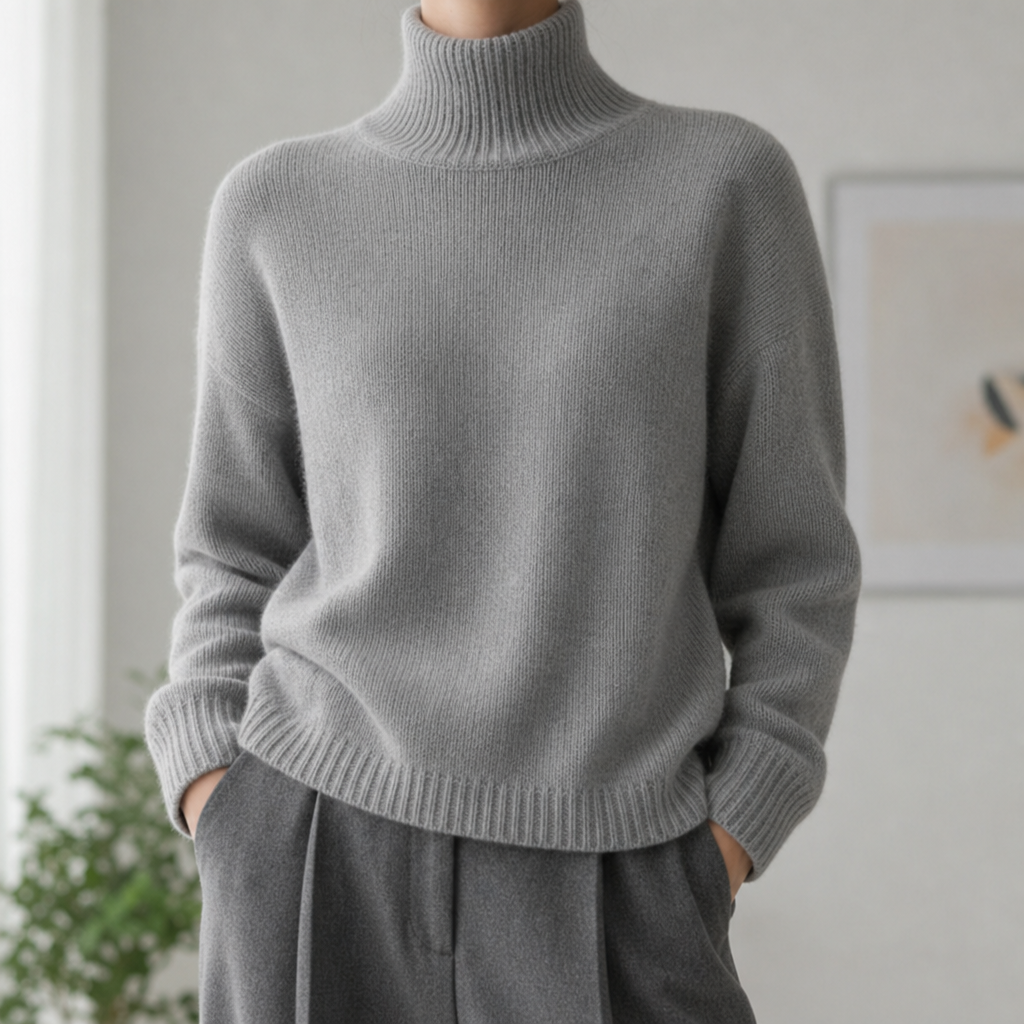 Alicante Cashmere Turtleneck Sweater