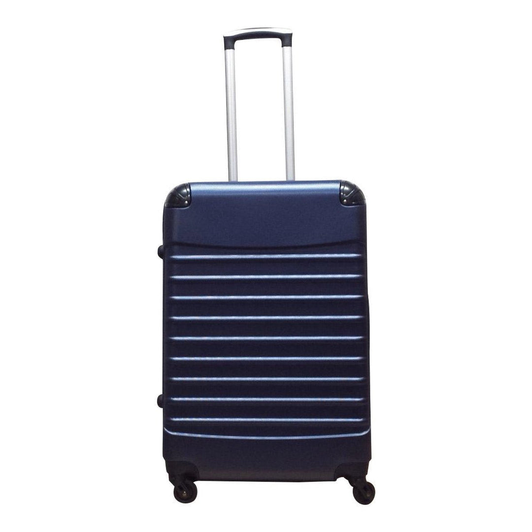 2-Piece ABS Hard Shell Luggage Set with Spinner Wheels