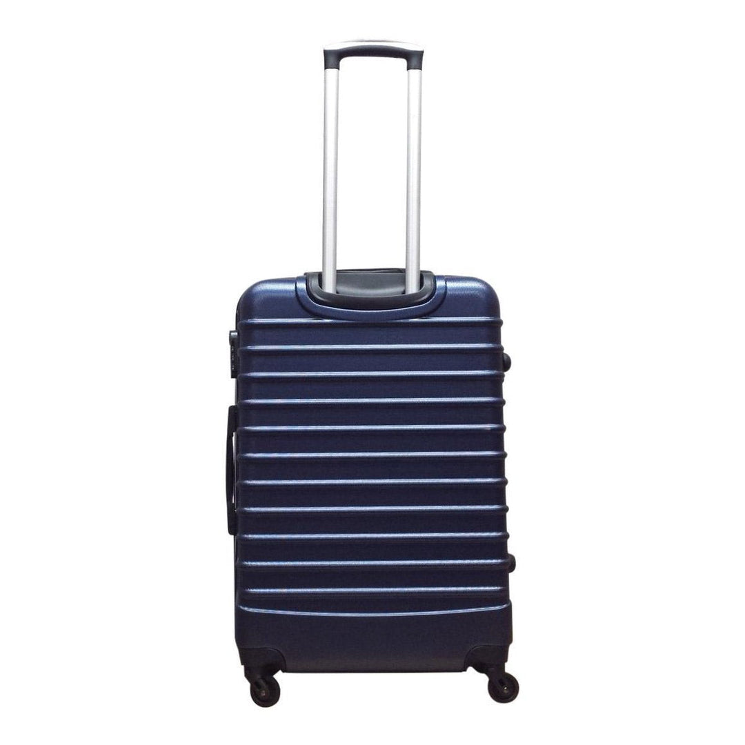 2-Piece ABS Hard Shell Luggage Set with Spinner Wheels