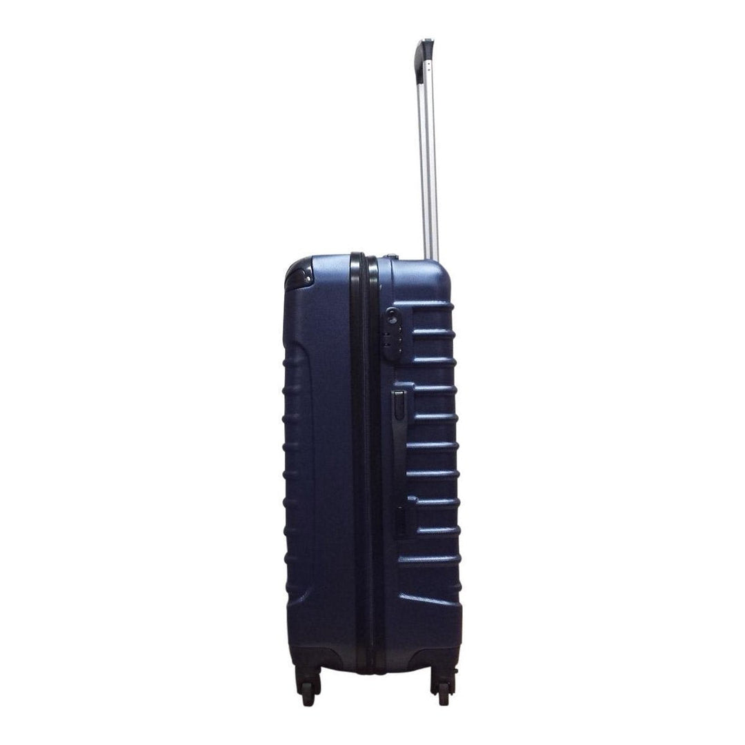 2-Piece ABS Hard Shell Luggage Set with Spinner Wheels