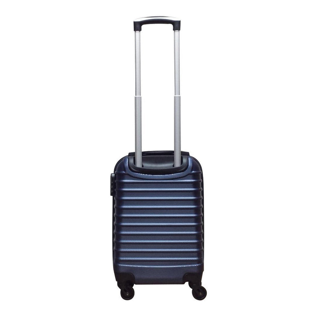 2-Piece ABS Hard Shell Luggage Set with Spinner Wheels