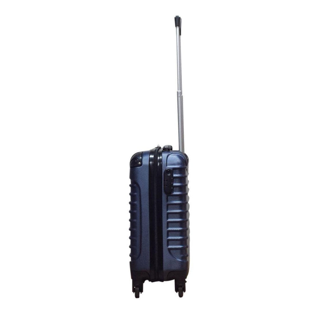 2-Piece ABS Hard Shell Luggage Set with Spinner Wheels