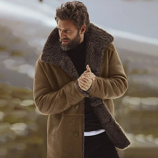 Noah Warm Winter Jacket, view 2 - Elena Harper