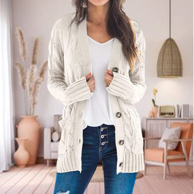 Casual Knitted Cardigan