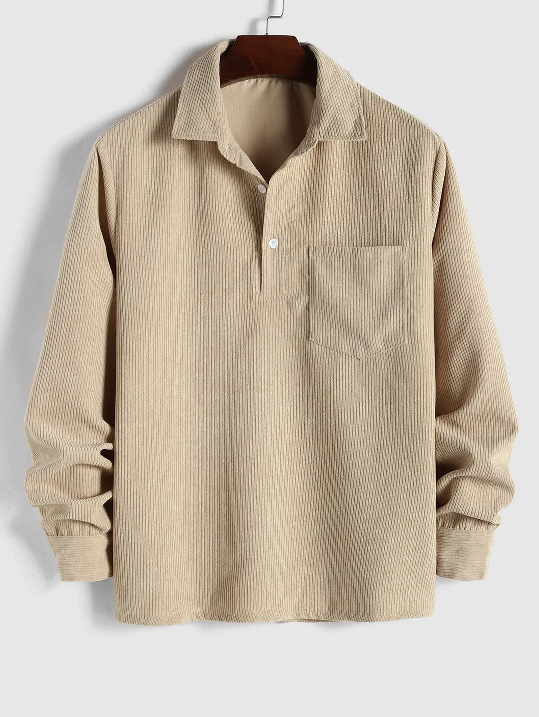 Long Sleeve Button-down Shirt for Men - Elena Harper