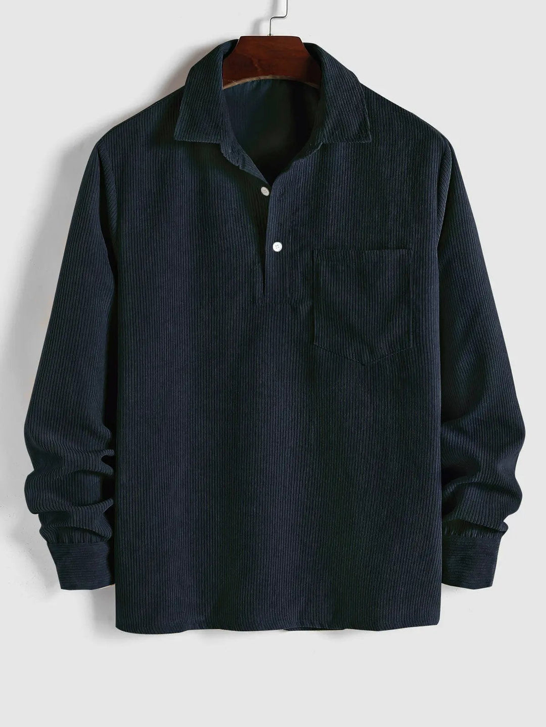 Long Sleeve Button-down Shirt for Men - Elena Harper