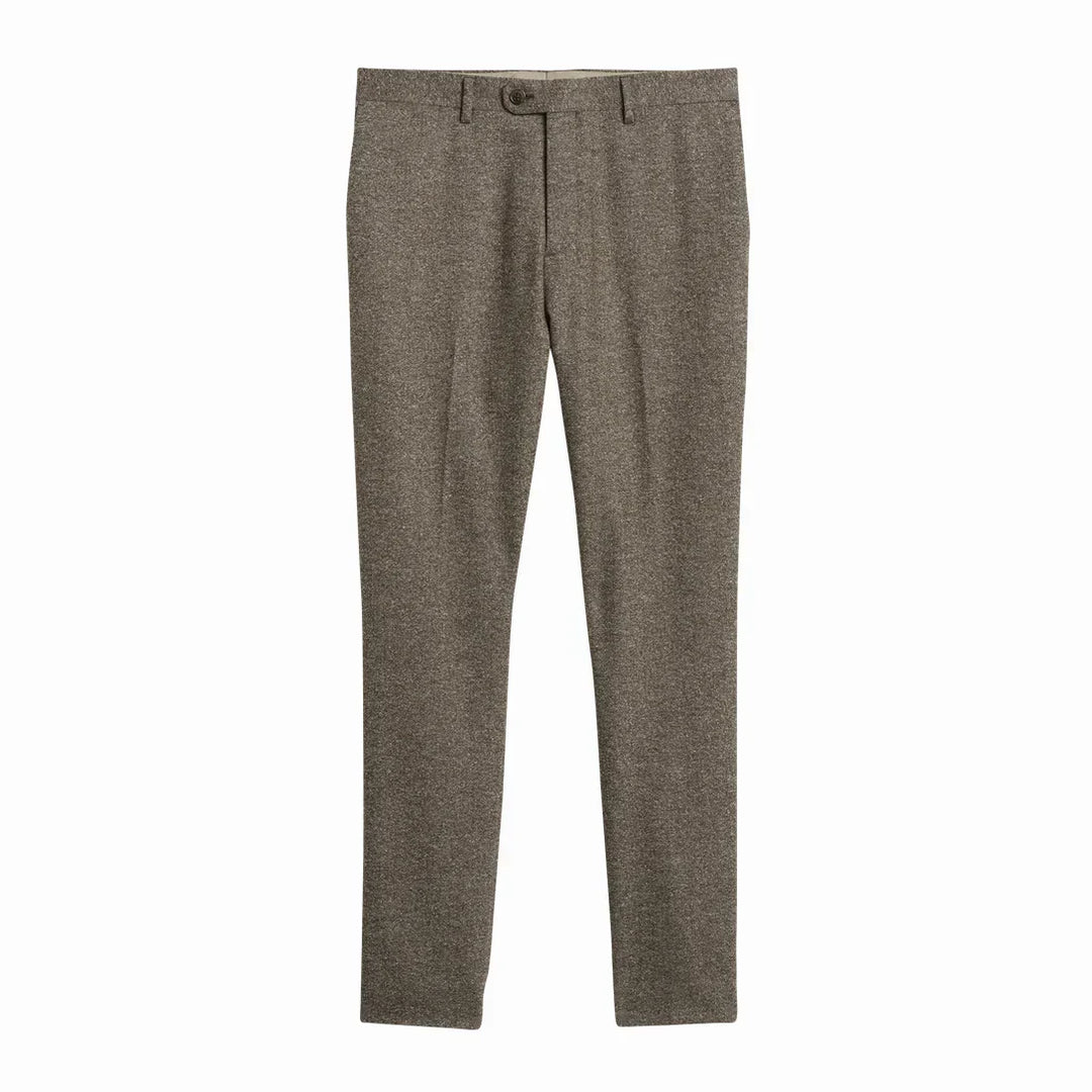 Harrington Oxford | Men Wedding Three‑Piece Suit Tweed
