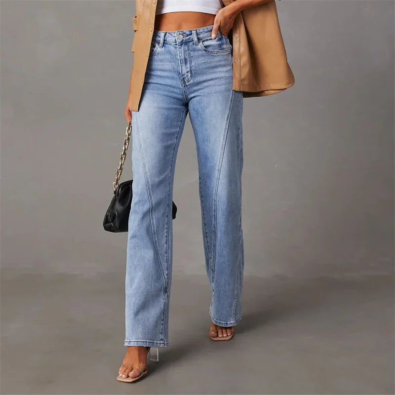 Classic Women's Casual Pants - Straight Leg