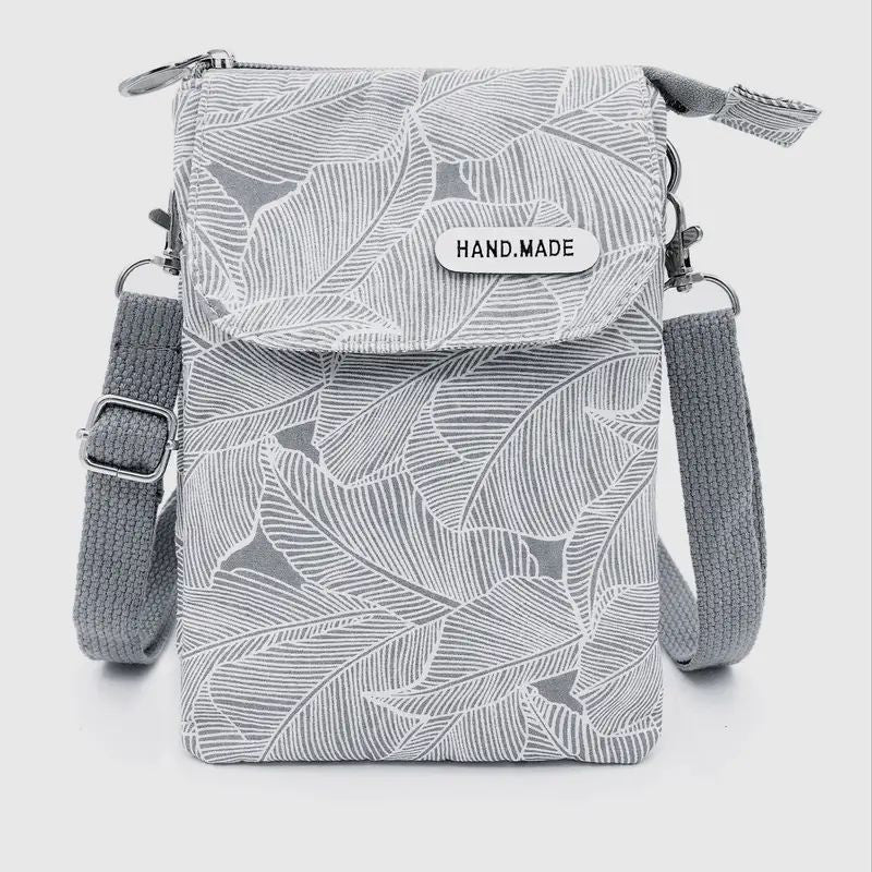 Vintage Leaf Pattern Bag
