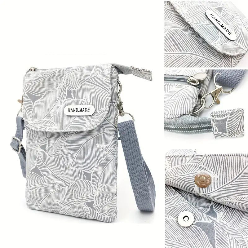 Vintage Leaf Pattern Bag
