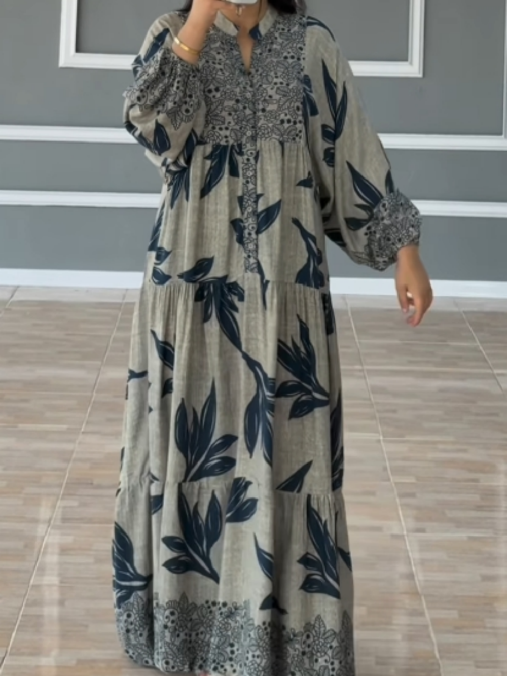 Elena Bohemian Bloom Maxi Dress - Elena Harper