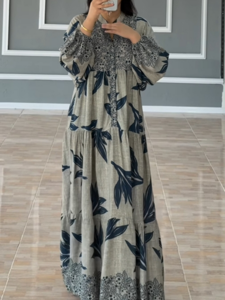 Elena Bohemian Bloom Maxi Dress - Elena Harper
