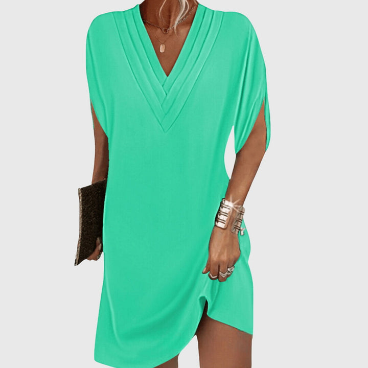 Anita Elegant Tummy-Hiding Dress - Elena Harper