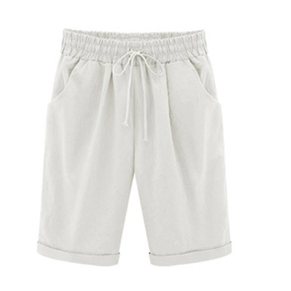 Timeless Cotton Shorts for Women, view 6 - Elena Harper