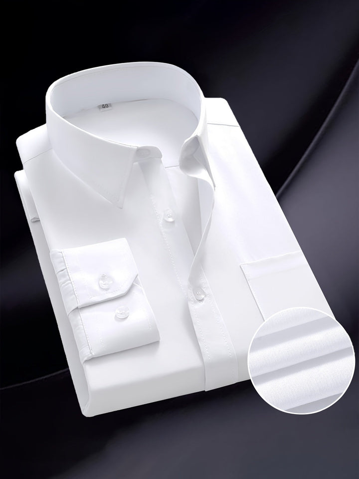 Montarello Men's Dress Shirt with Long Sleeves
