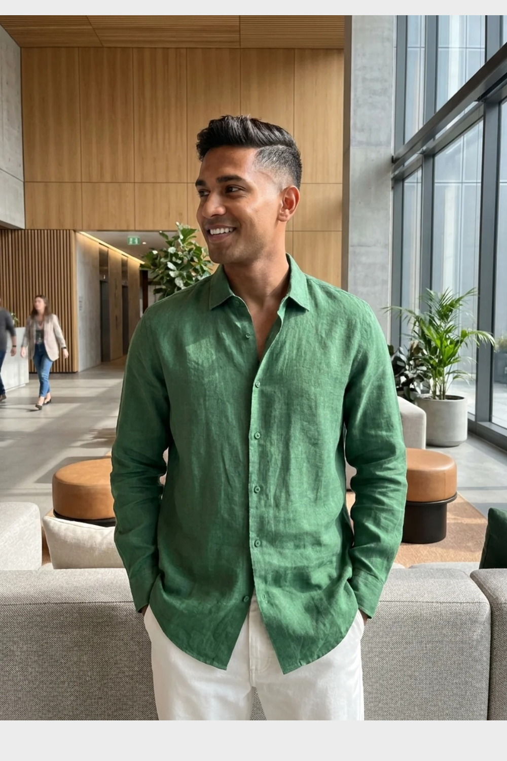Men's Linen Shirt | Breathable