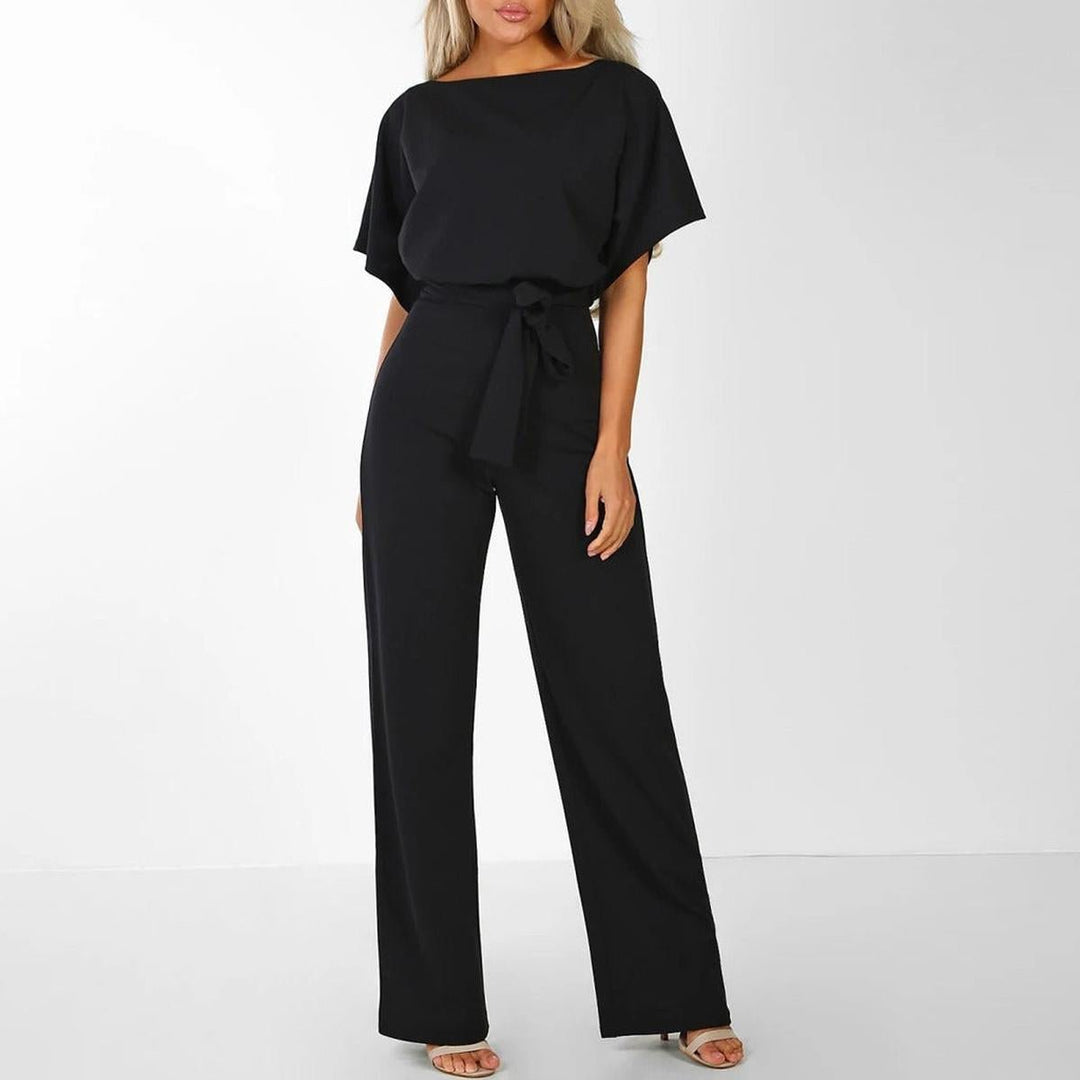 Victoria | Casual and Modern Women's Jumpsuit with Tie Belt
