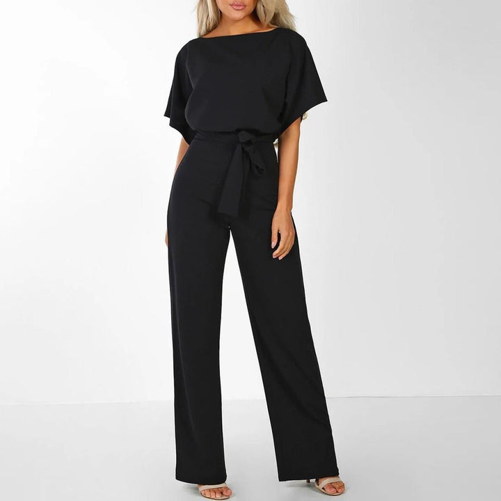 Victoria | Casual and Modern Women's Jumpsuit with Tie Belt