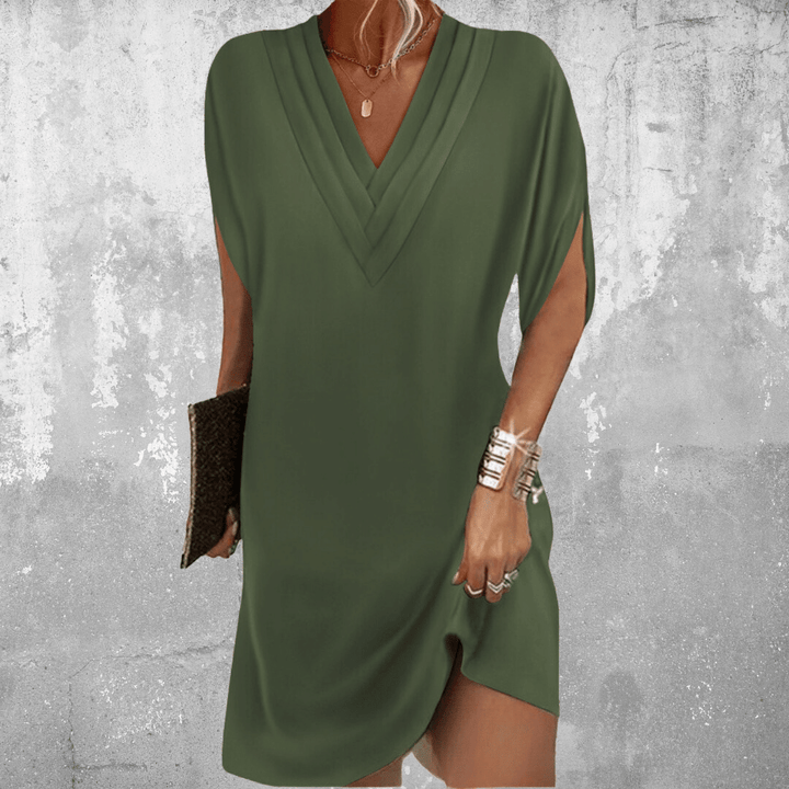 Elegant Dress with Tummy Control - Slimming Silhouette