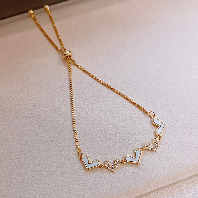 Vintage Heart Bracelet