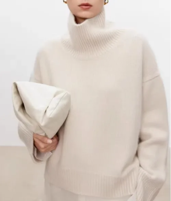 Eliana Sweater With Turtleneck - Elena Harper
