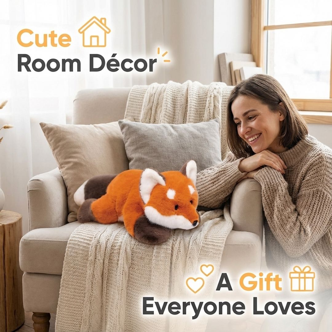 Unisex Long Animal Cuddle Pillow for Comfort & Relaxation