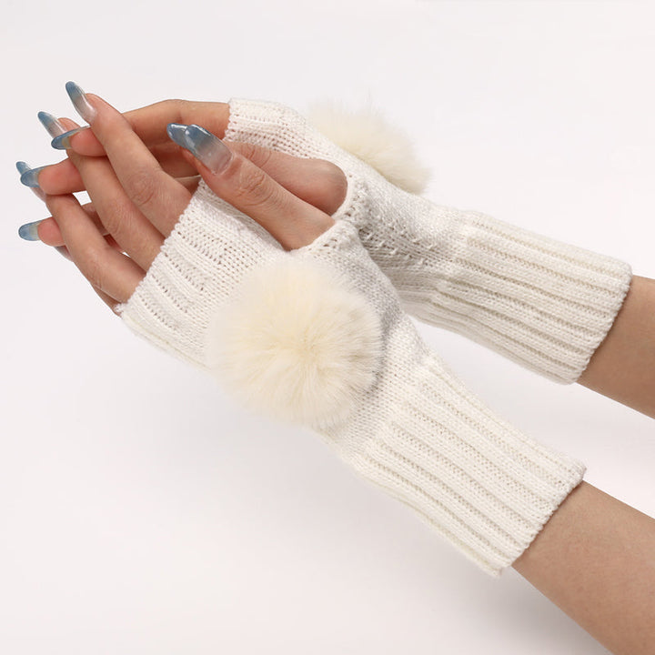 Warm Solid Color Gloves