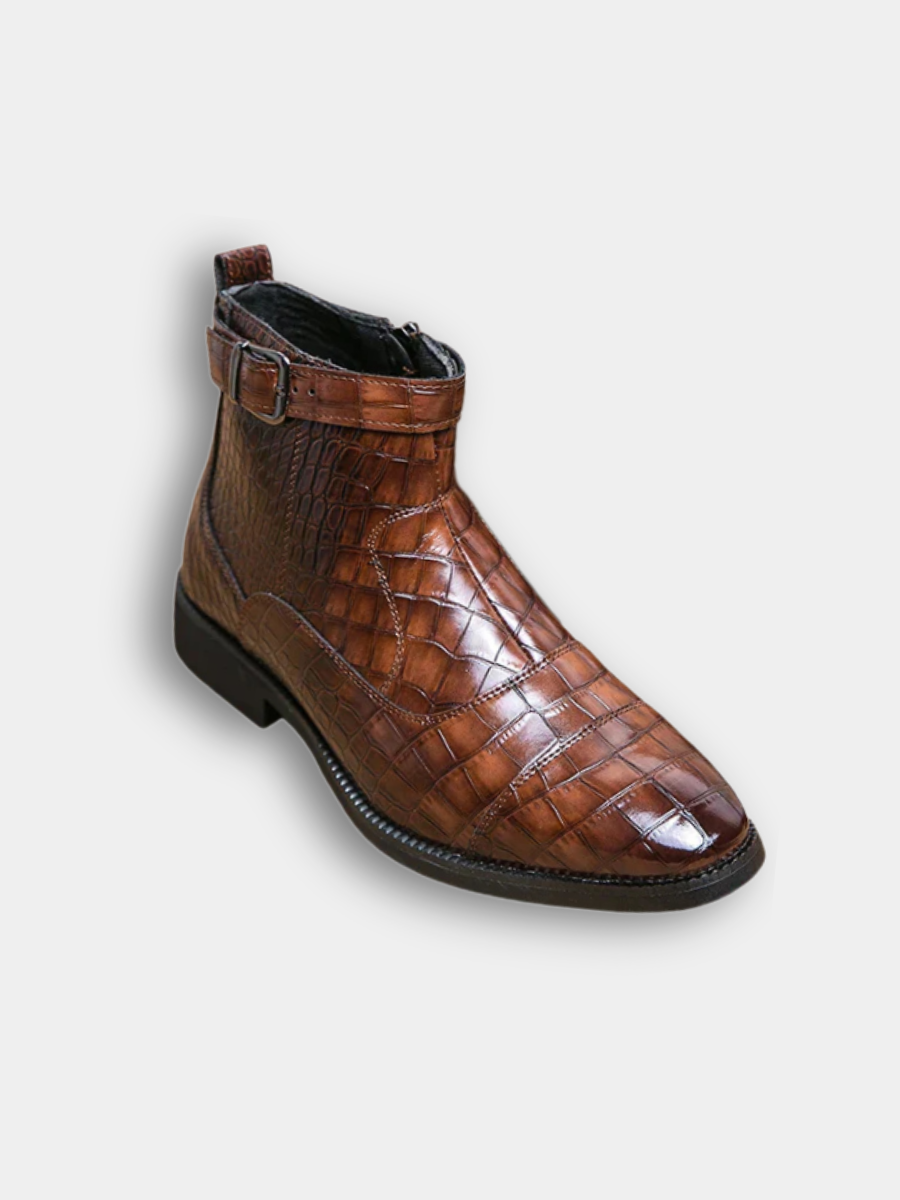 ELENA HARPER™  |  ANKLE BOOTS WITH BUCKLE
