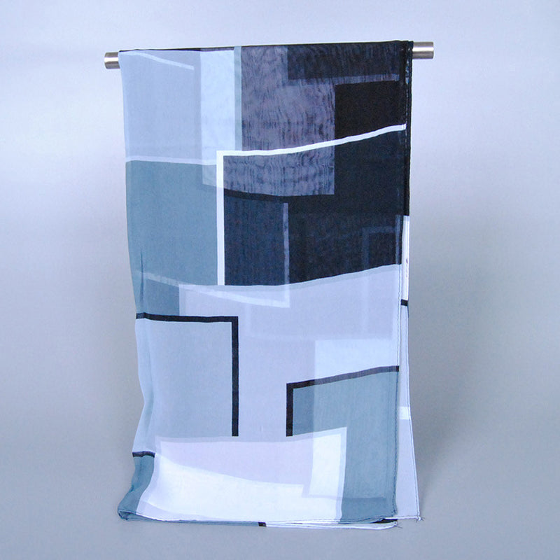 Colorful Geometric Printed Scarf
