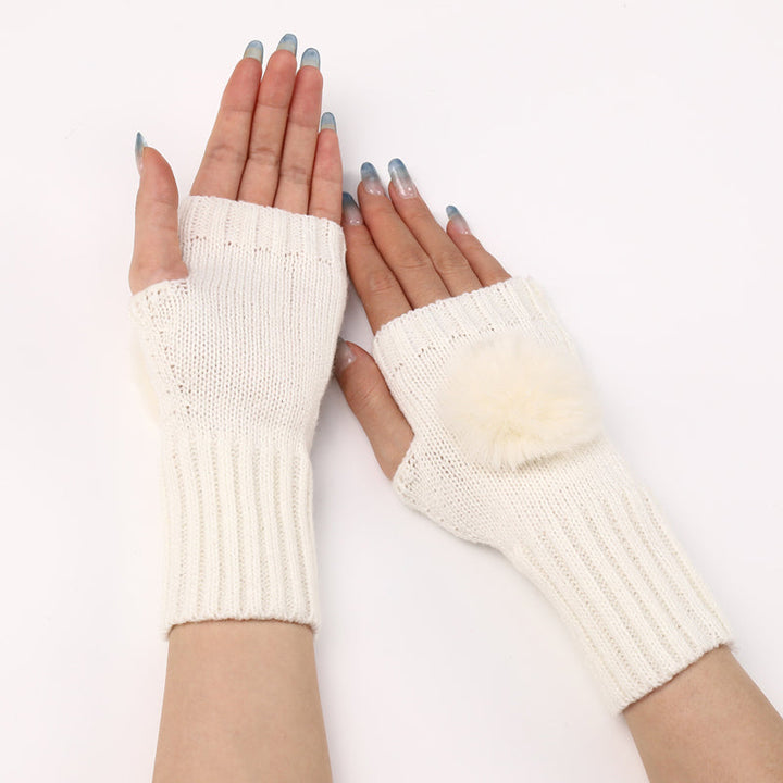 Warm Solid Color Gloves