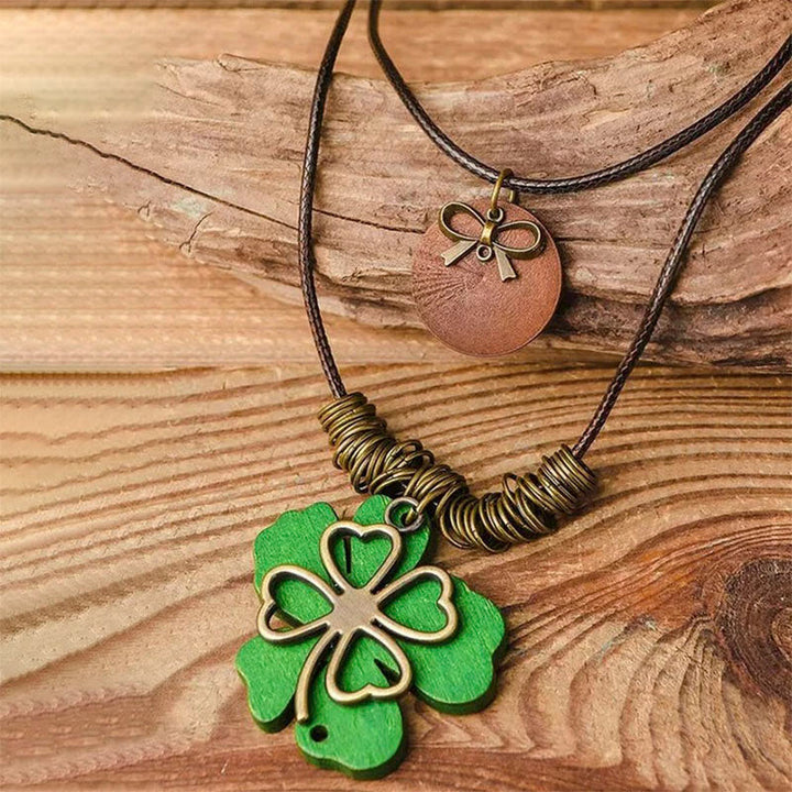 Four-Leaf Clover Pendant Necklace