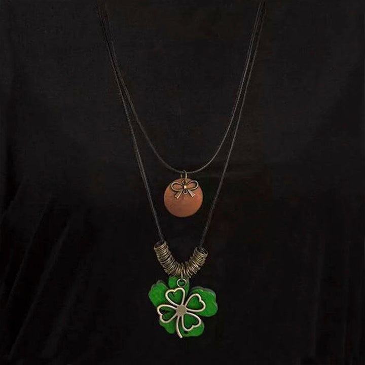 Four-Leaf Clover Pendant Necklace