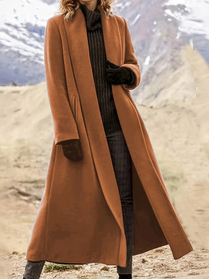 Sophia | Timeless and Elegant Longline Trench Coat
