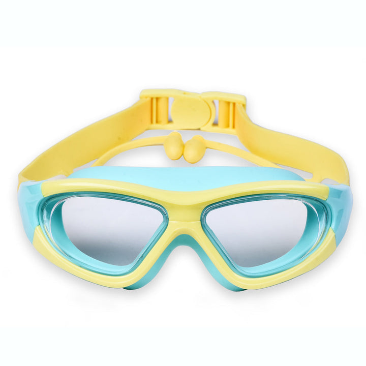 Kids Swim Goggles with Large Frame for Clear & Comfortable Fun